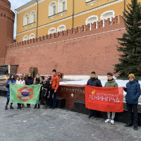 Наши юные патриоты в Москве!